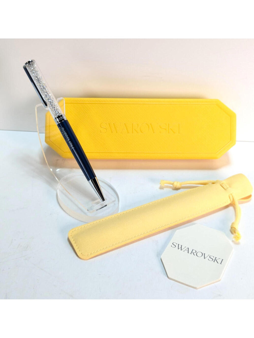 NEW 100% Authentic SWAROVSKI Blue Crystalline Ballpoint Pen 5670198 READ